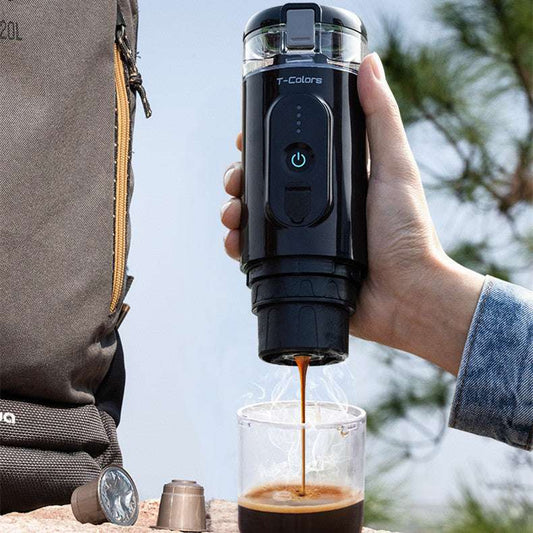 Wireless Heating Electric Espresso Machine Portable For Charging - globaltradeleader