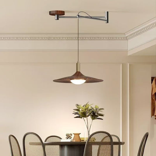 Dining Room Chandelier Simple Walnut Creative Chandelier - globaltradeleader