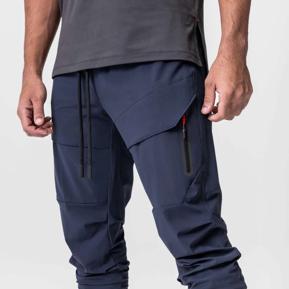 Quick-drying Fitness Trousers High Elastic Ankle-tied Sports Trousers For Men - globaltradeleader