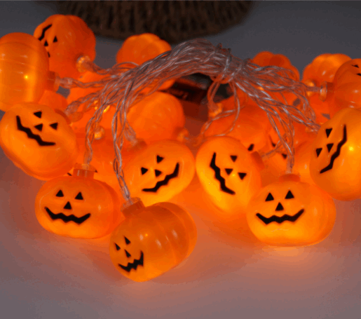 Halloween Decoration Pumpkin Light LED String Lights Lantern
