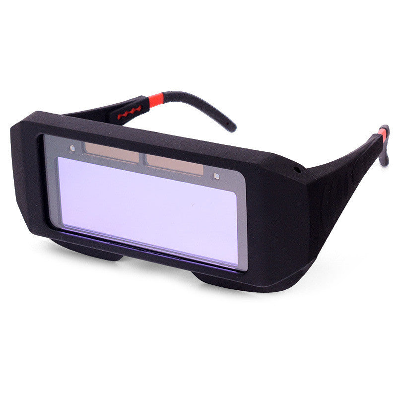 Dual-purpose flip welding glasses