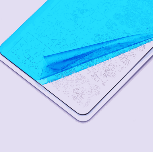 Nail art printing template painting transfer set tool pattern