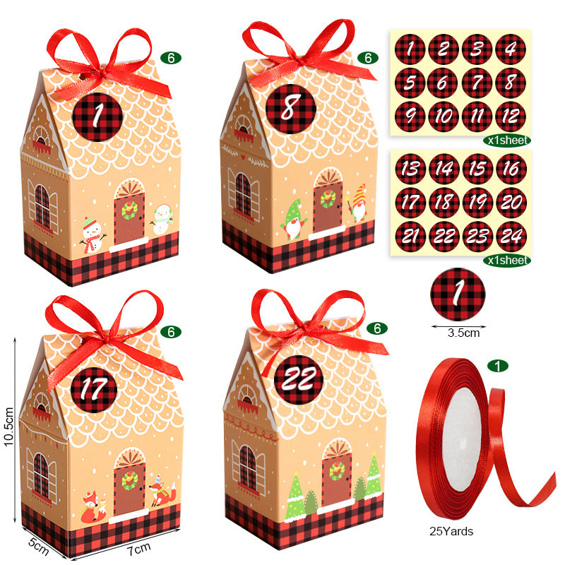 Christmas House Candy Box Small Gift