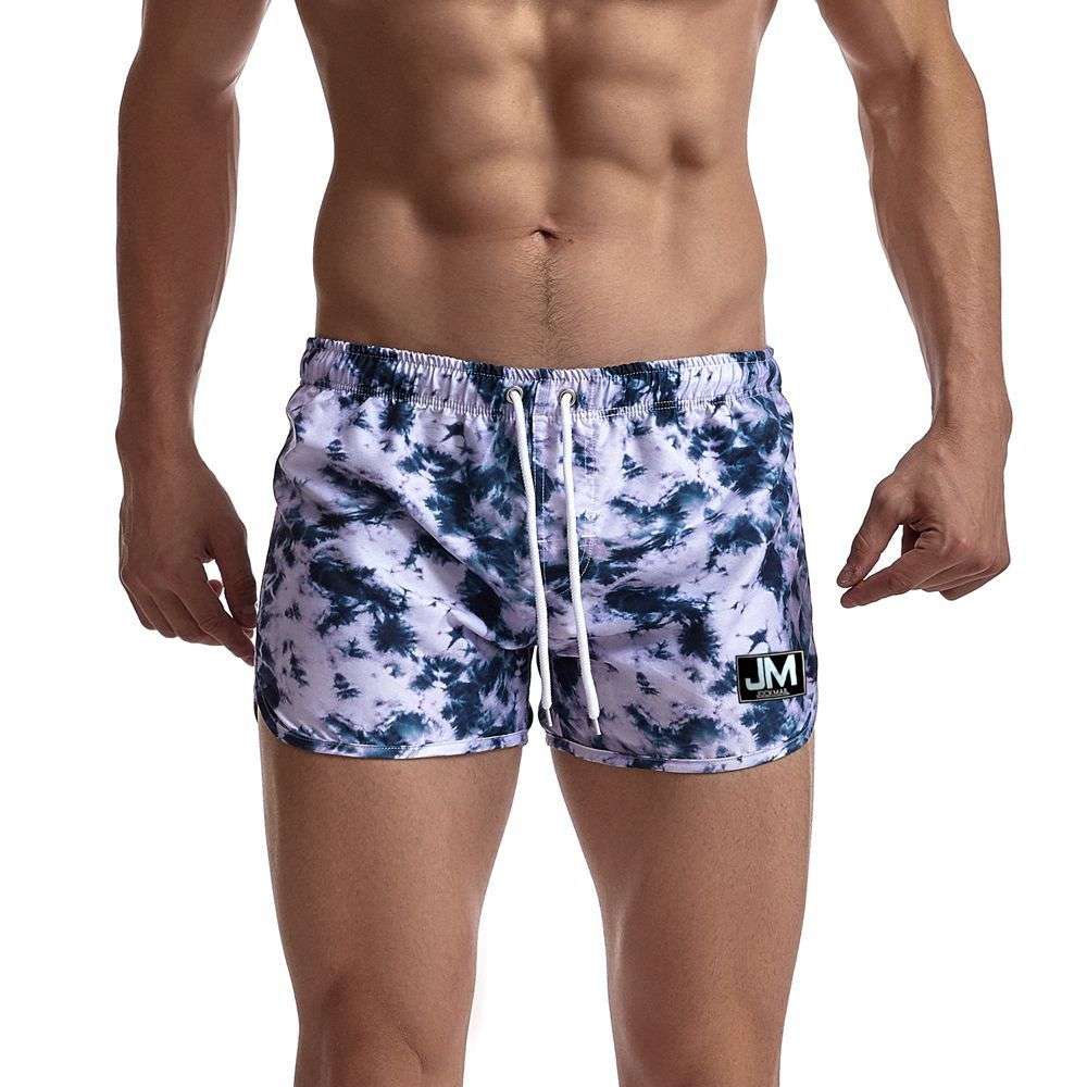 Men's Rainbow Print Beach Sports Shorts - globaltradeleader