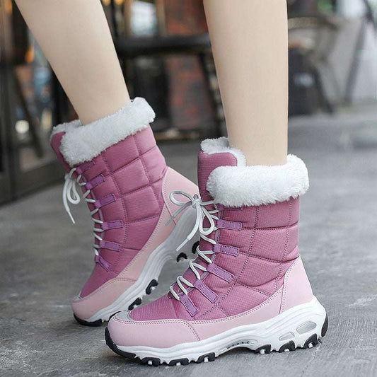 Moipheng Ankle Boots For Women Winter Shoes Keep Warm - globaltradeleader