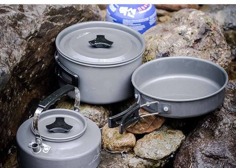 New Outdoor Camping Portable Stove Combination - globaltradeleader