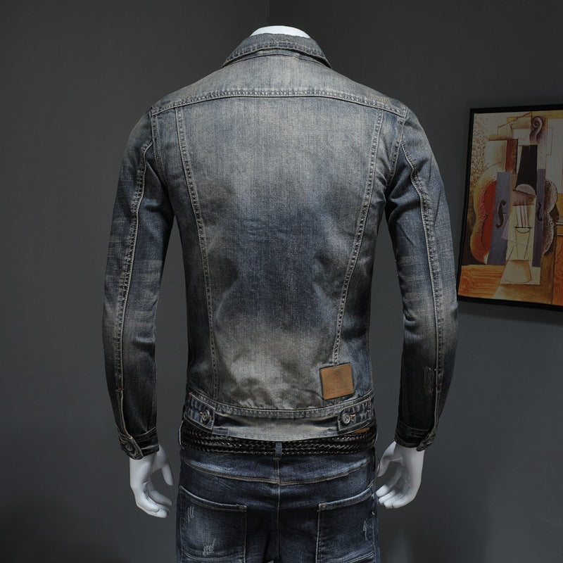 Men's Denim Jacket Plus Size Denim Jacket - globaltradeleader