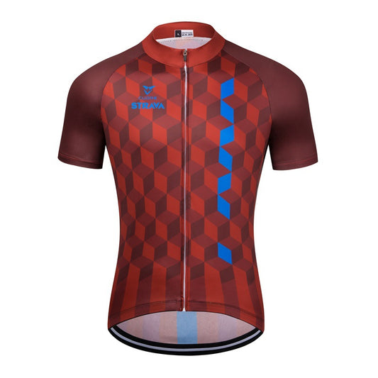 New STRAVA Cycling Jersey Set Road Mountain Bike Cycling Clothing Set