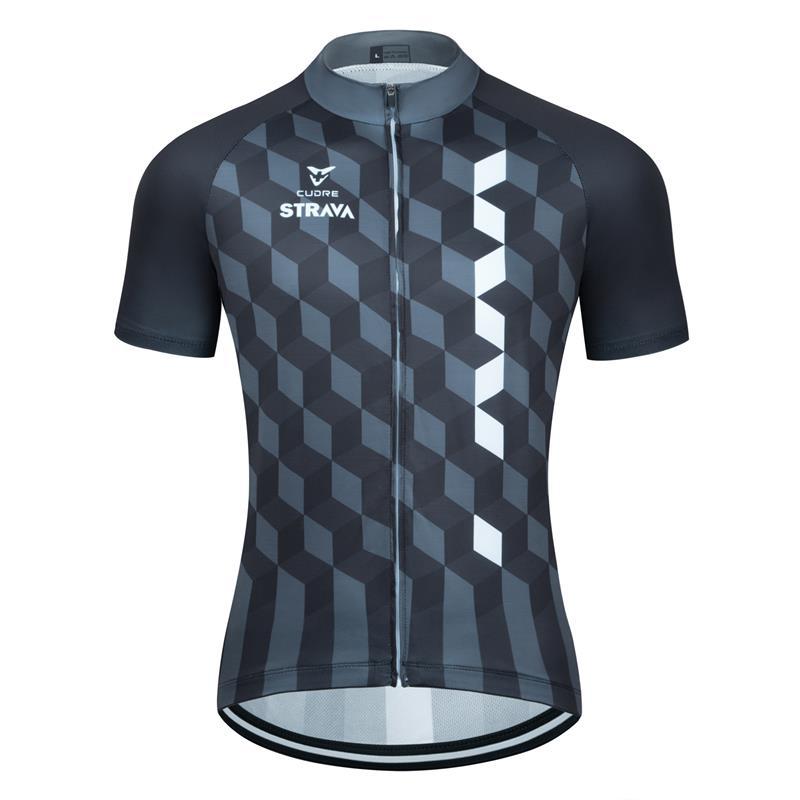 New STRAVA Cycling Jersey Set Road Mountain Bike Cycling Clothing Set