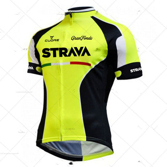Cross-border Team Version Summer Cycling Jersey Men's Stretch High Neck Short-sleeved Shirt NW Outdoor Road Cycling Jersey