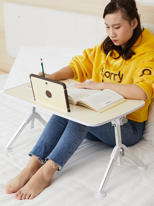 Small Office Table On Bed, Adjustable Bay Window, Study Notebook Holder, Computer Desk Adjustable - globaltradeleader