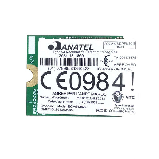 1200Mbps Dual Band Wireless Wifi Card Bluetooth 4.0 802.11ac Adapter Airdrop Handoff