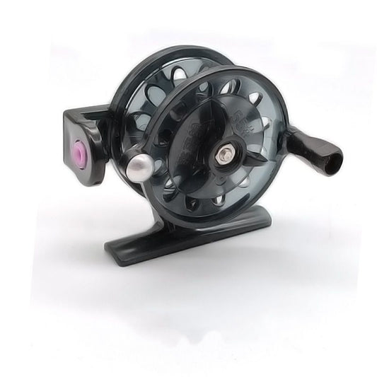 Ice Fishing Reel Winter Fishing Reel With Force-relieving Small Plastic