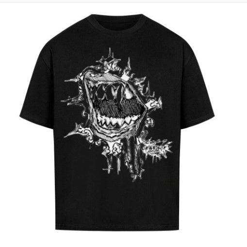 Personalized And Creative Short Sleeves With Printed Patterns - globaltradeleader