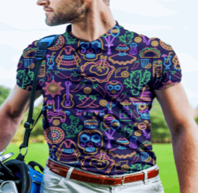 Shirt 3D Printed Casual POLO Short Sleeve European And American Style Men's Clothing