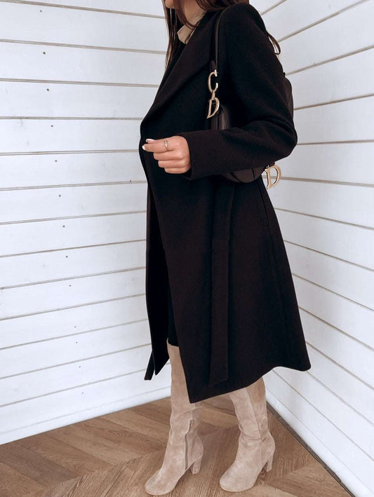 Woolen coat trench coat - globaltradeleader