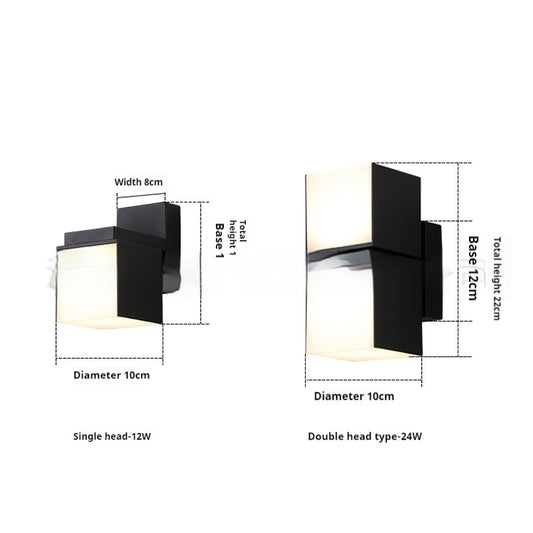 Outdoor Waterproof Balcony Wall Lamp Villa Street Lamp - globaltradeleader