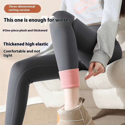 Women Autumn Winter Skinny Shark Pants Kids Casual Daily Sport Dance Thickened Trousers Winter Fashion High Waisted Sweatpants - globaltradeleader