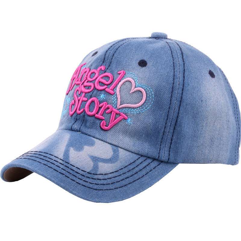 Fashion Casual Cowboy Hat Female Sun Hat Summer Sun-proof Peaked Cap - globaltradeleader