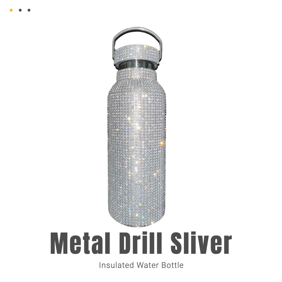 Insulated Water Bottle, 20oz Vacuum Stainless Steel Water Bottles With Straw & Straw Lid, Leakproof BPA Free Sports Metal Water Bottle-Keeps Drink Hot & Cold