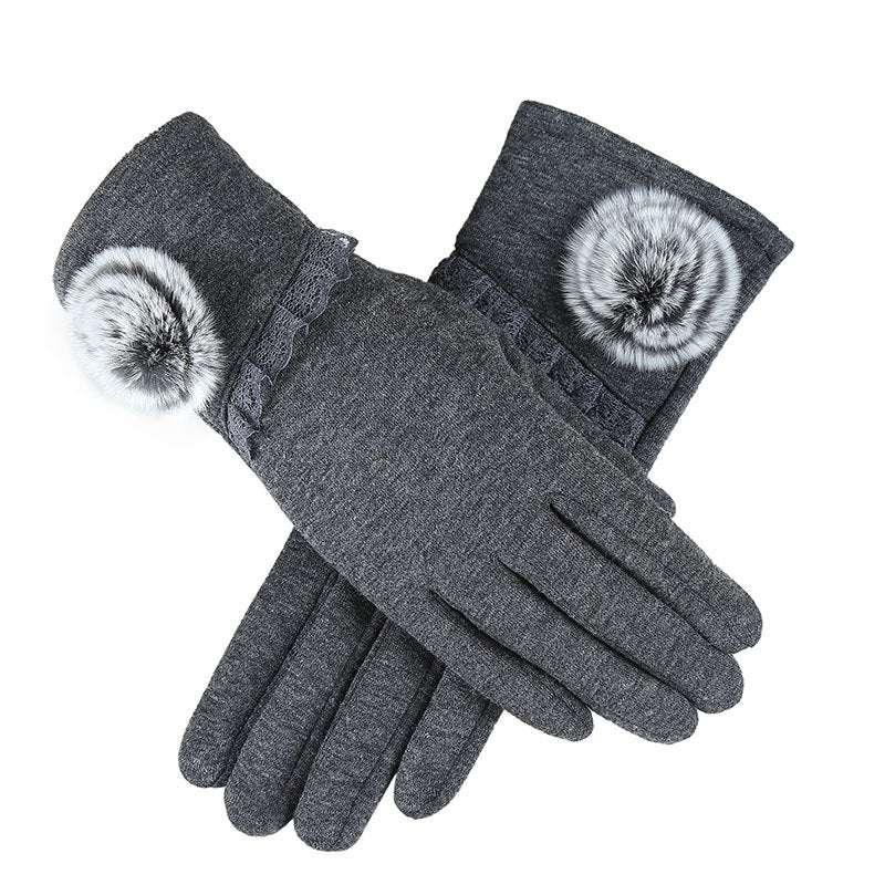 Outdoor Sports Cycling Driving Warm Touch Screen Gloves