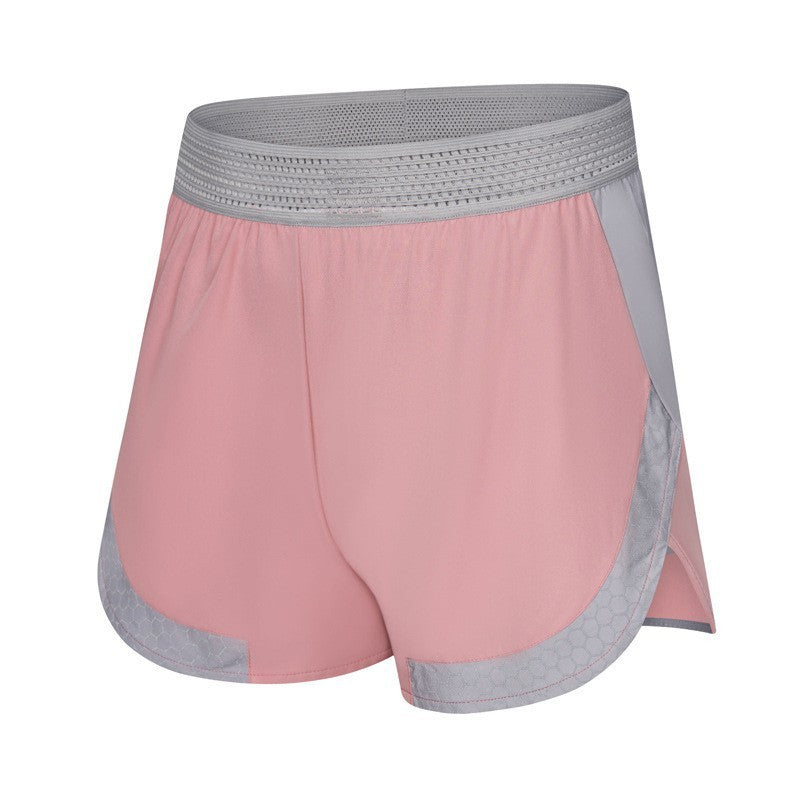 Summer Marathon Running Double-layer Breathable Quick-drying Wicking Fitness Shorts - globaltradeleader