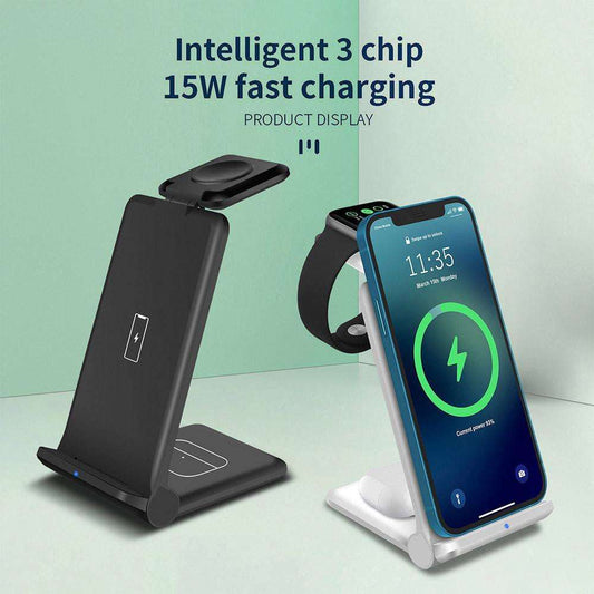 3 In 1 Wireless Charger Station Fast Charging Stand