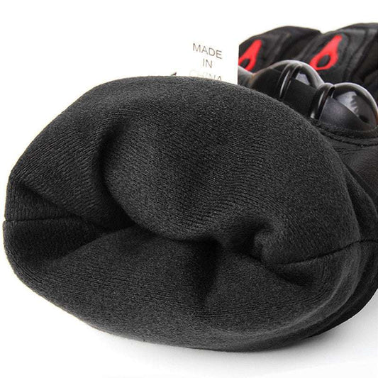 Motorcycle glove touch screen warm and waterproof