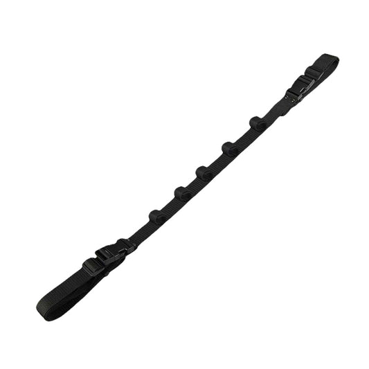 In-vehicle fixing belt for vehicle fishing rod rack