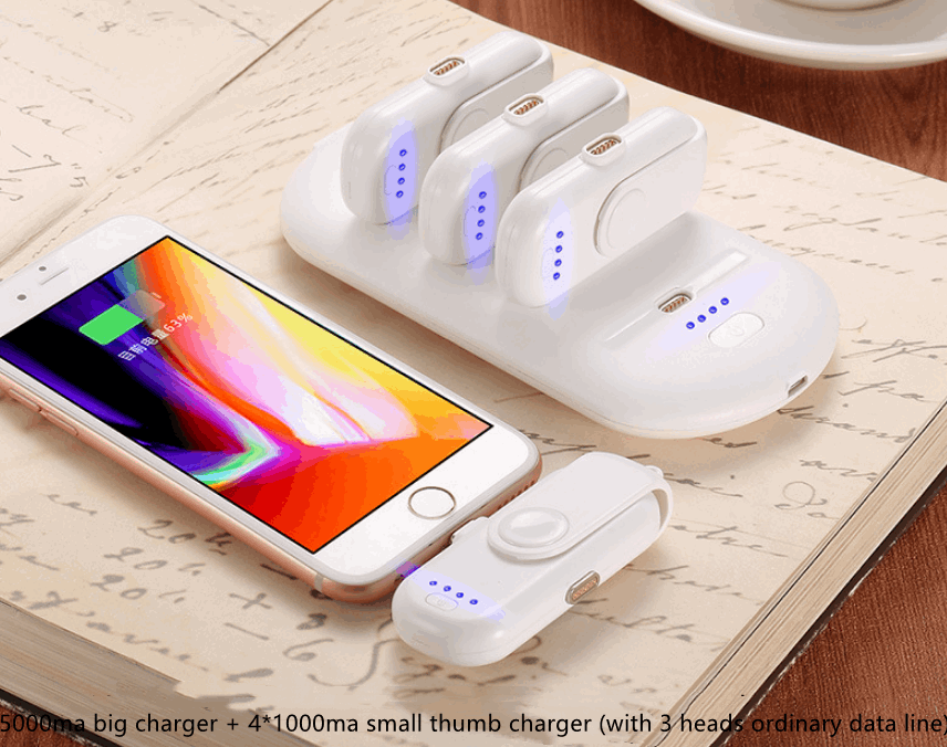 Compatible with Apple , Emergency Mobile Phone Magnetic Power Bank
