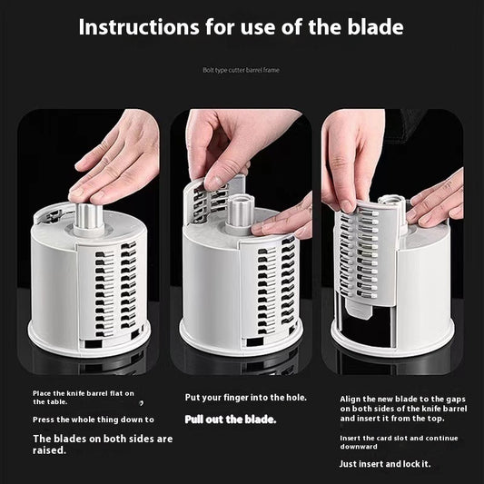 Household Hand-operated Multifunctional Fast Chopper - globaltradeleader