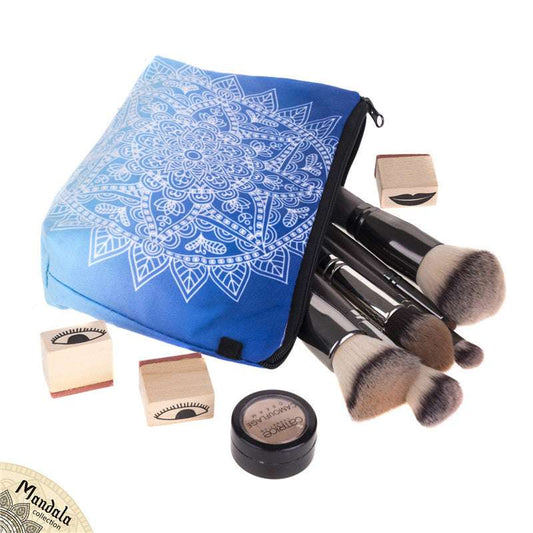 Mandala 3D Digital Printing European And American Fashion Hand-held Cosmetic Bag Ladies Storage Wash Bag