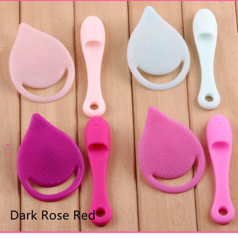 Silicone Drop-shaped Facial Cleansing Instrument Set