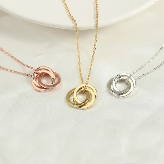 503. Custom Family Name Necklace