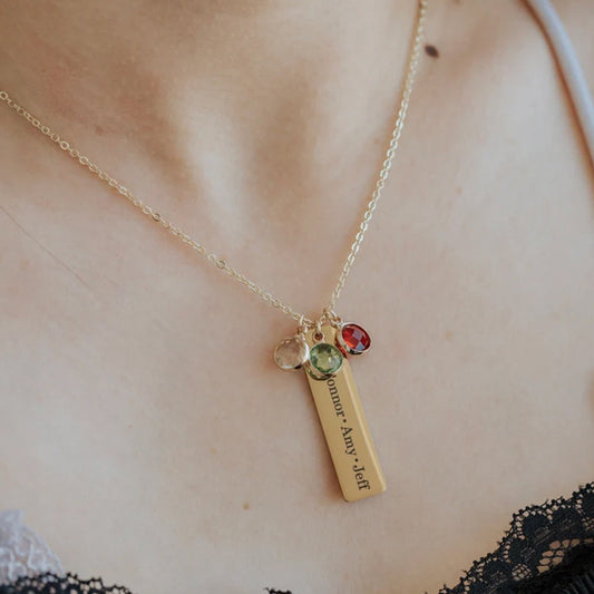 510. Child Birthstone Necklace