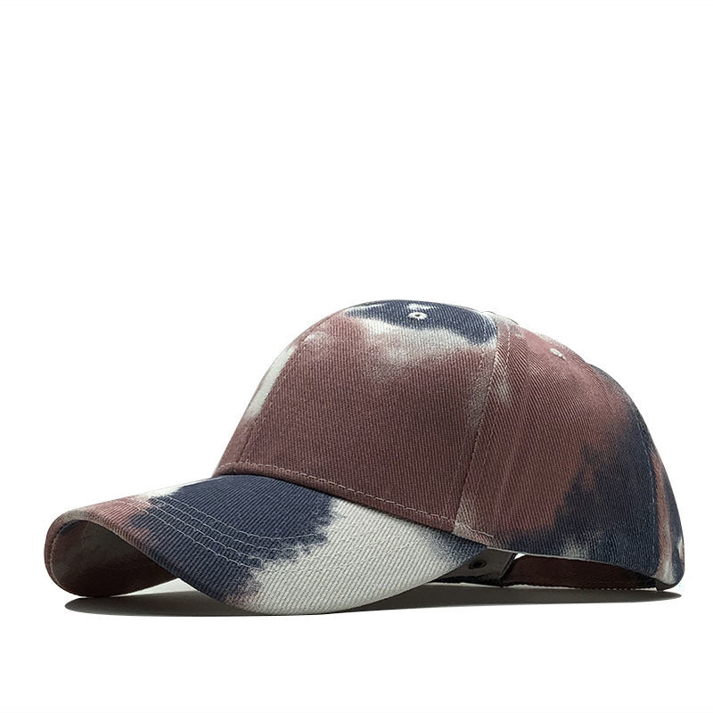 Tie-dye Baseball Peaked Cap Outdoor Casual Sun-proof Hat - globaltradeleader