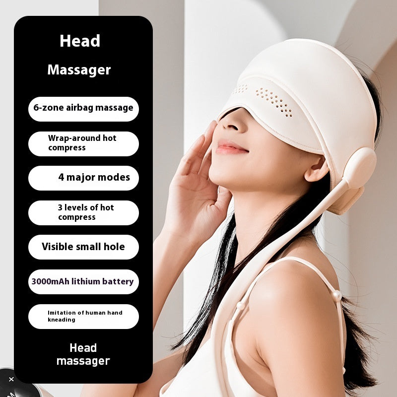 Head And Eye Integrated Massage Instrument Airbag Package Sleep Aid Home - globaltradeleader