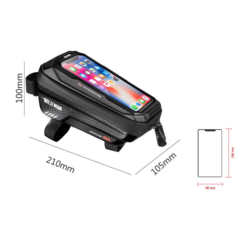 Hard Shell EVA Bicycle Front Beam Bag Riding Equipment