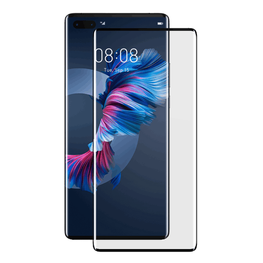 Full Screen Curved Full Rubber Tempered Film For Mate40 Porsche Edition