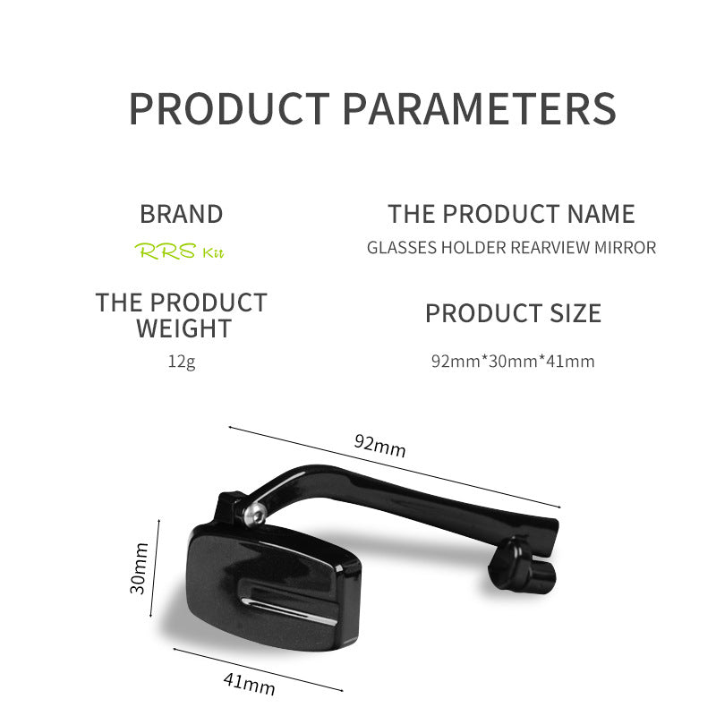 Rrskit Cycling Glasses Holder Reflector