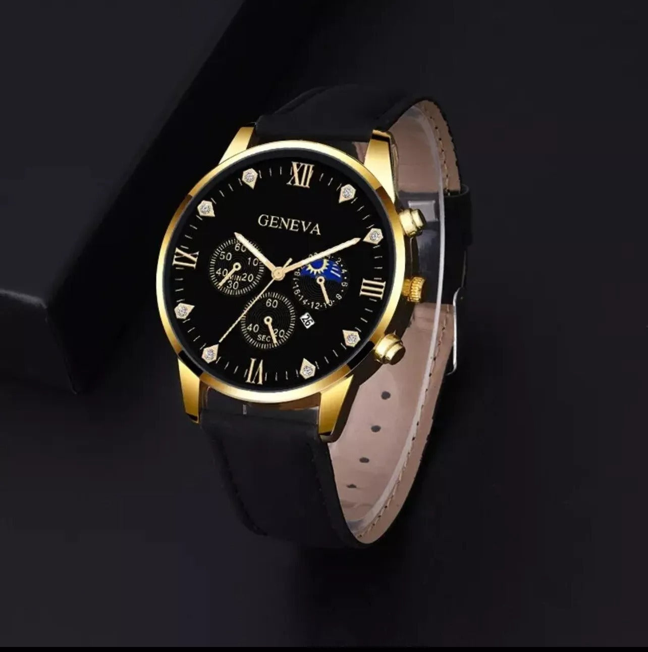 Fashion Belt Quartz Watch With Bracelet Suit - globaltradeleader