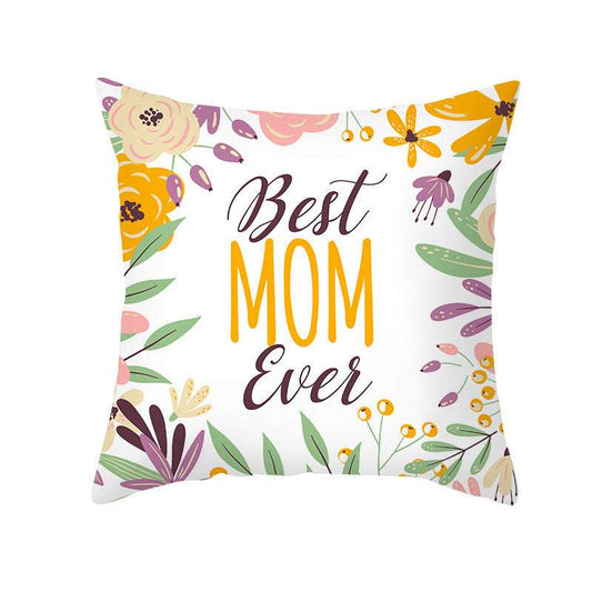 Nordic Mother's Day Pillowcase Peach Skin