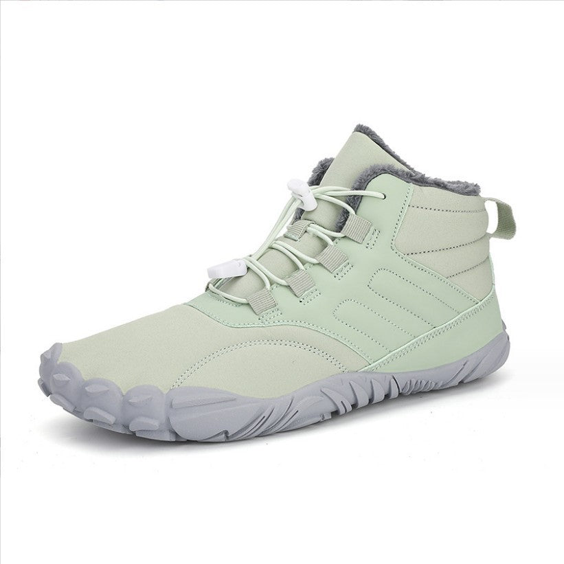 Men's Snow Boots Couple Fleece-lined Waterproof Outdoor Cotton-padded Shoes - globaltradeleader