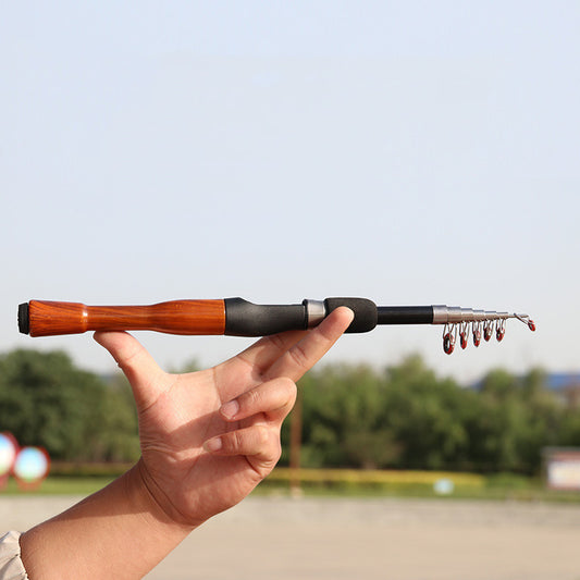 FishingRoad Rod Short Section Telescopic Horse Mouth 1.8or2.1or2.4or2.7m