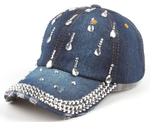 Raindrops With Diamonds And Diamonds Fashion Outdoor Cap Baseball Cap - globaltradeleader