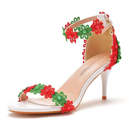 Beaded Large And Small Size Summer Sandals - globaltradeleader