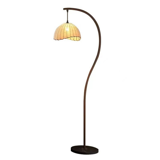 Internet-famous And Vintage S-shaped Crescent Floor Lamp Silent Wind - globaltradeleader