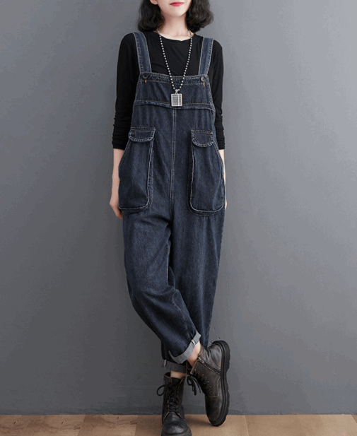 Vintage Oversized Women's Jumpsuit