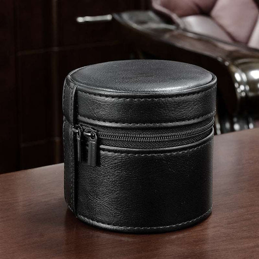 Portable Minimalist Leather Travel Watch Organizer