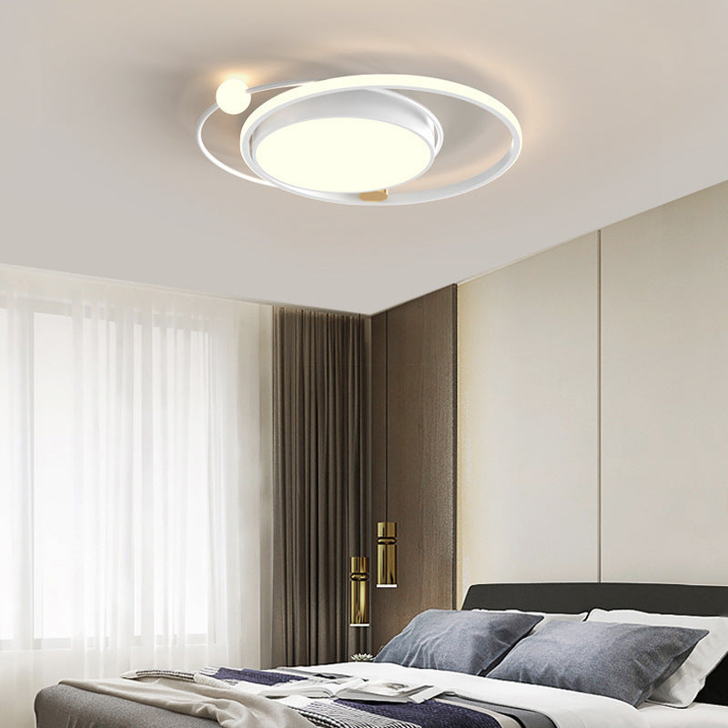Simple And Luxurious Golden Bedroom Ceiling Lamp - globaltradeleader